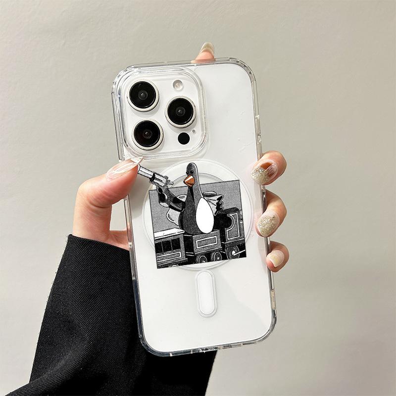 

Чехол для Samsung Galaxy S25 Edge S24 S23 S22 S21 Ultra Plus FE A56 A55 A54 A36 A35 A26 A16 A15 Жесткий W-Wallaces G-Gromits Чехол Galaxy A15