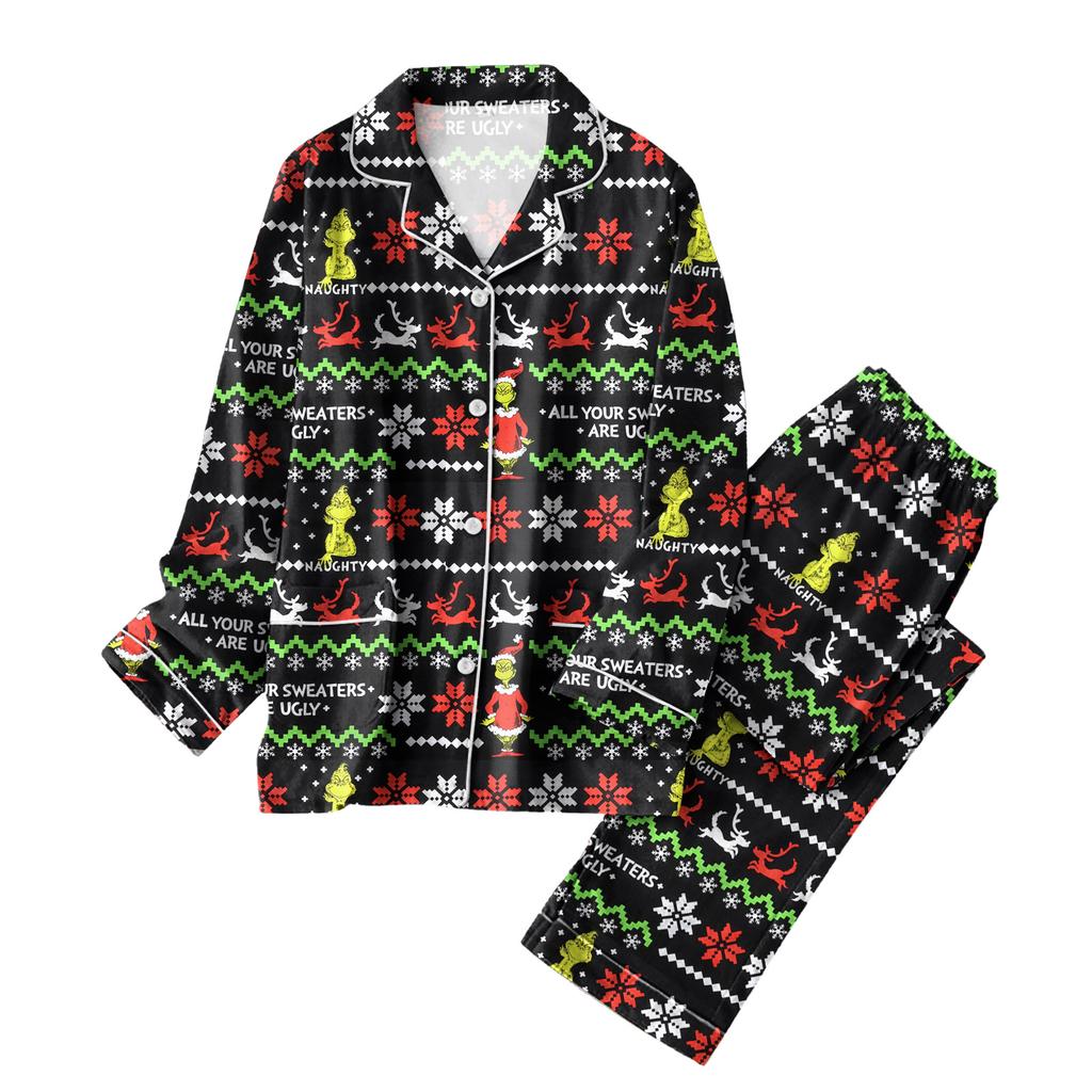 Women's  Print Casual Home Set