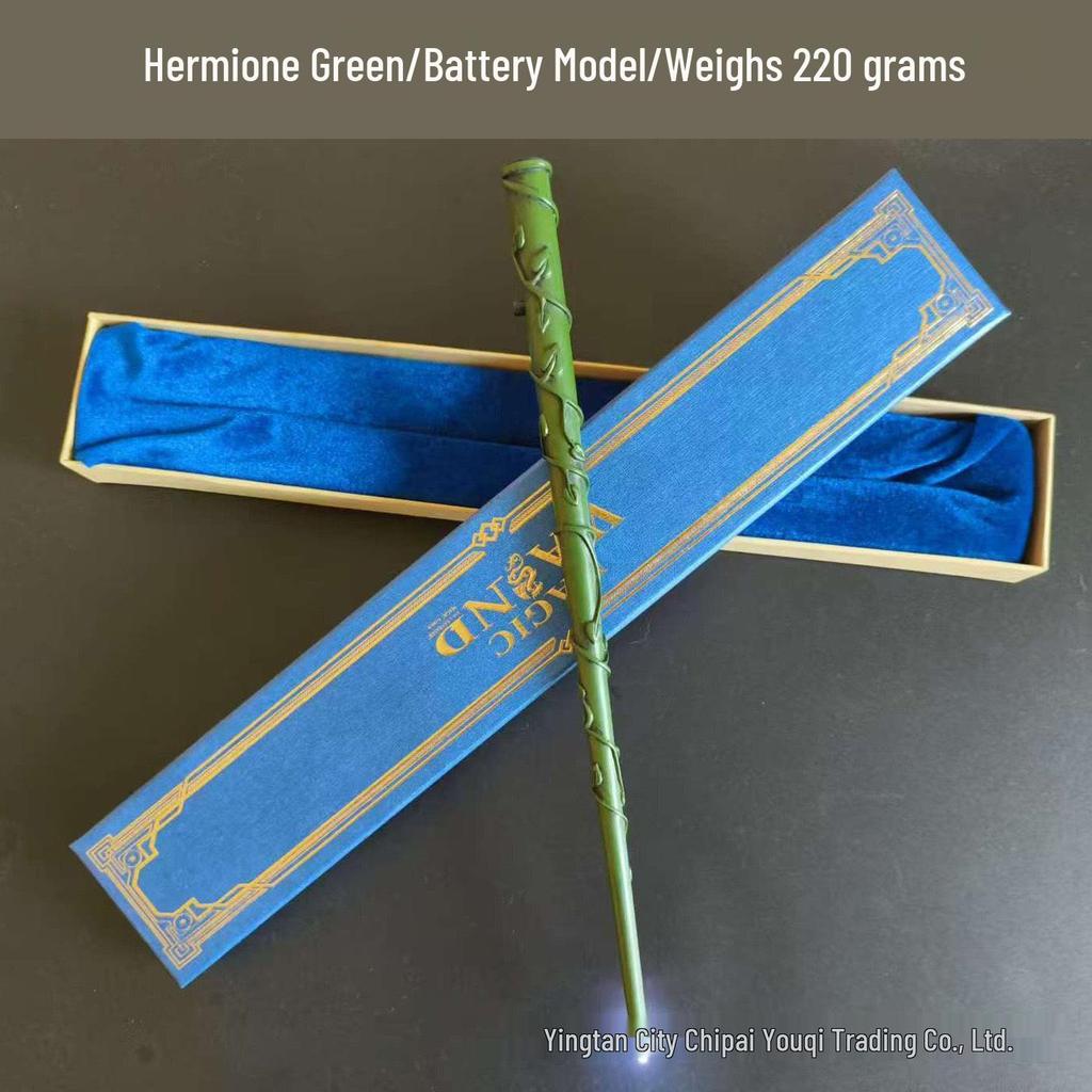 Bacchetta Luminosa di Harry Potter: Hermione, Silente, Voldemort, Piton – Alimentati a Batteria a Bottone