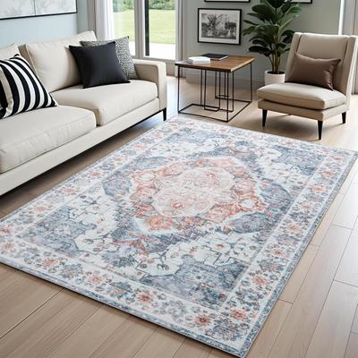 Mehrstil Teppich Moderner Minimalistischer Anti-Rutsch-Teppich Retro Bohème Stil Wohnzimmer Schlafzimmer Dekoration Bereichsteppich