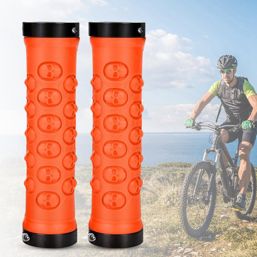 Bicycle Cycling Handle Bar Anti Slip Grips Lock On Mountain Bike Handlebar Grips