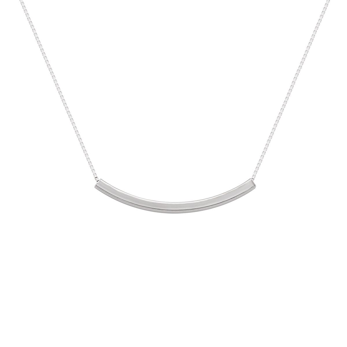 

S925 стерлингового серебра глянцевое ожерелье с улыбкой женская мода легкая роскошная универсальная цепочка на локоть изогнутая ключица простая японская 925 silver