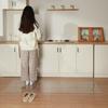 Kitchen Floor Protector Mat, 45*180cm, 1.5mm Thick, PVC Clear Carpet Protector, Water-Repellent, Stylish, Stain-Resistant, Easy To Clean, Non-Slip, Co