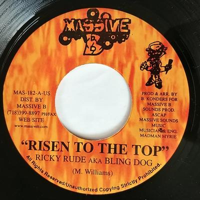 7inch Record RICKY RUDIE - Risen To The Top NONE Massive B 2000 Jamaica Reggae, Ska & Dub Used