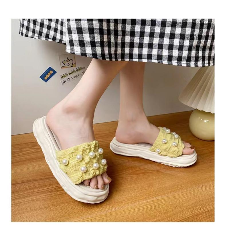 

Новые летние женские тапочки из плотной ткани Muffin Beach Fashion 40-41