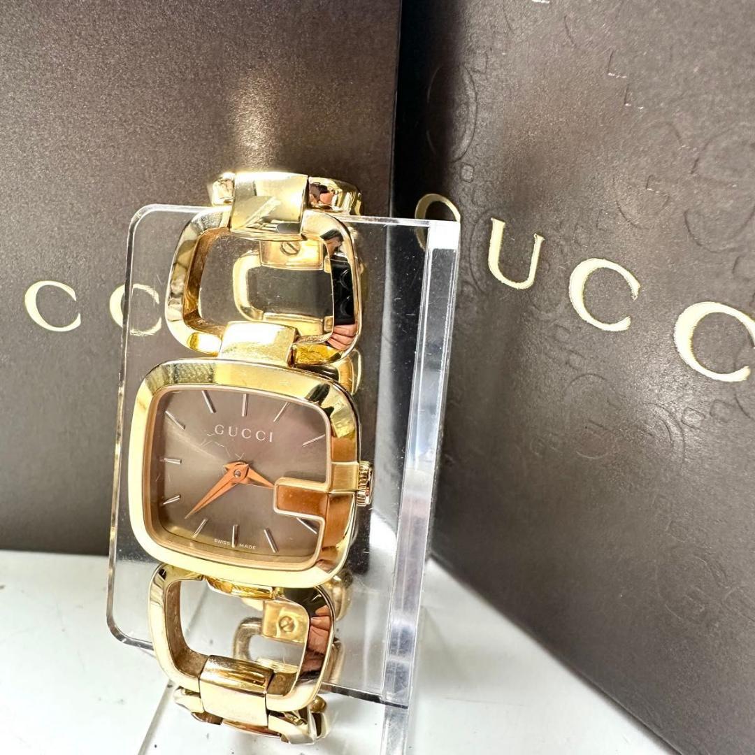 Used Operation GUCCI 125.5 G series ladies quartz watch