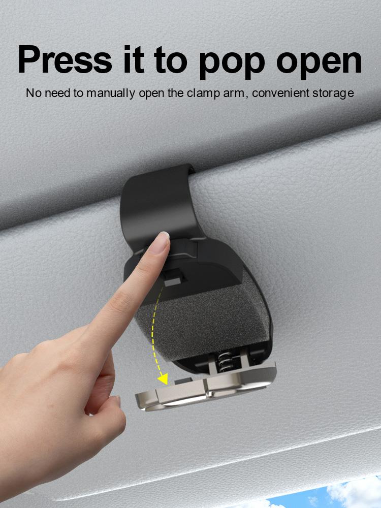 2026 Horké Pro Volkswagen VW Volkswagen auto klip na oko držák na brýle sluneční clona rám na brýle do auta pouzdro na sluneční brýle do auta brýle multi-