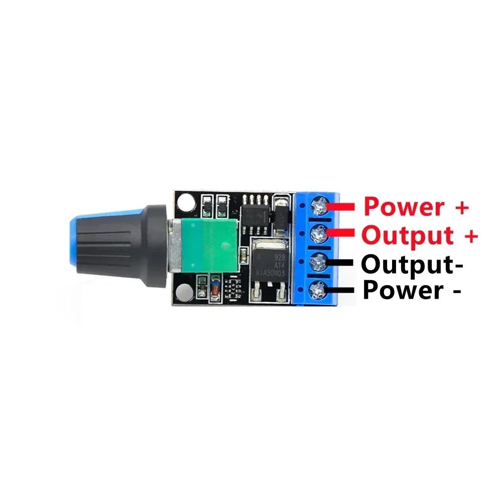 5V 12V 10A PWM Spannungsregler DC Motordrehzahlregler Gouverneur Stufenloser Drehzahlregler LED Dimmer Leistungsregler Motor