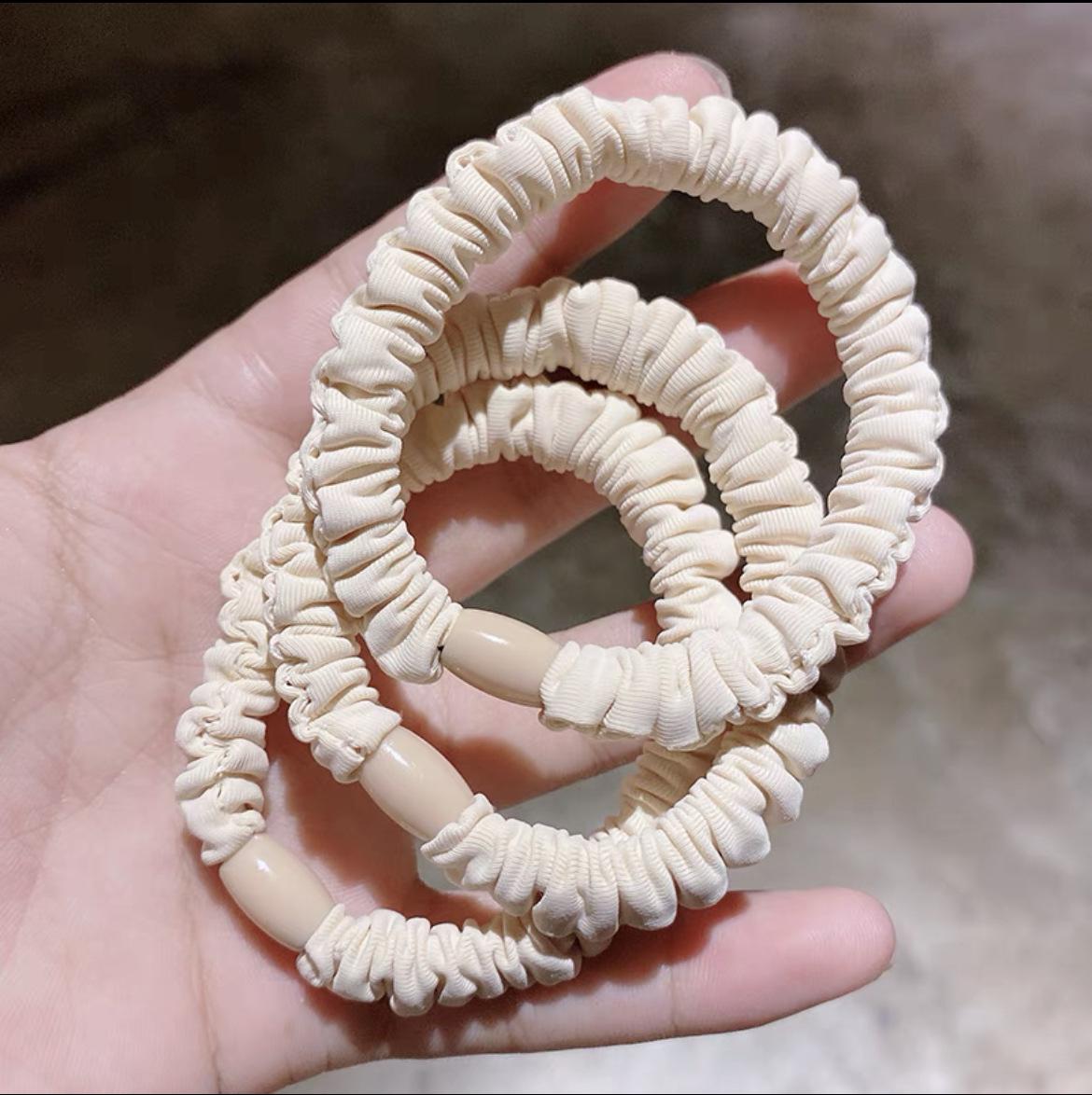 

Корейская высокоэластичная черная резинка для волос, держатель для хвоста