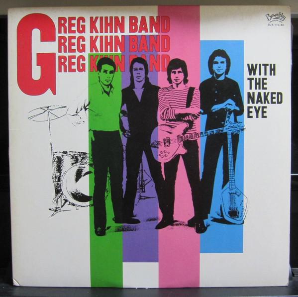 

LP Record GREG KIHN BAND - With The Naked Eye SUX173SEPROMO BESERKLEY 1979 Japan Rock Used