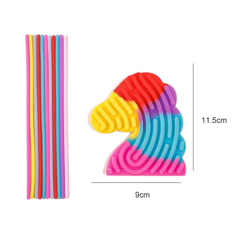 

Cartoon Sensory Activity Ball with 11 Rods Silicone Fidget Toys Stress Relief ADHD and Autism Sensory Toys for Kids Adult New