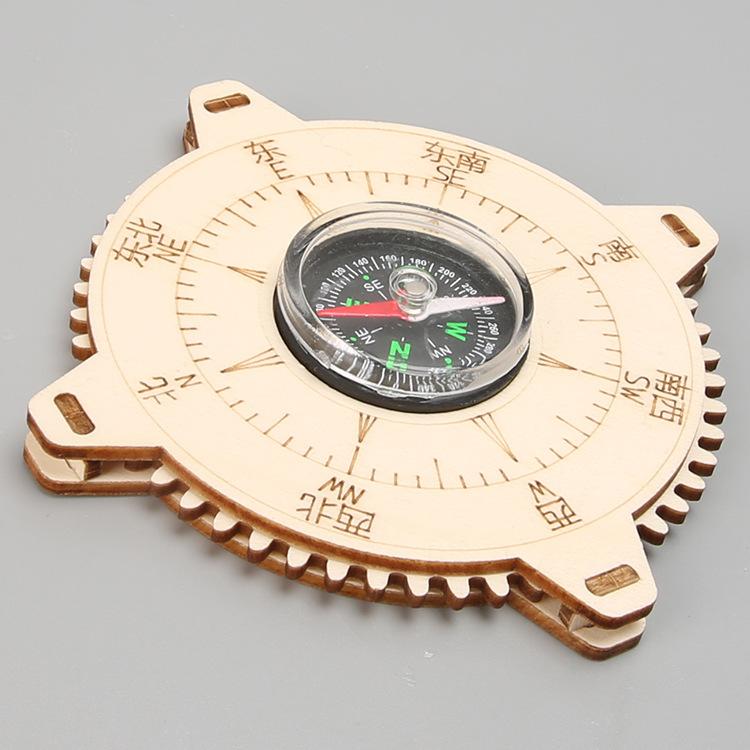 Compass Technology Small Making Children's Science Experiment Teaching Toys Handmade DIY Material Bag For Young Students