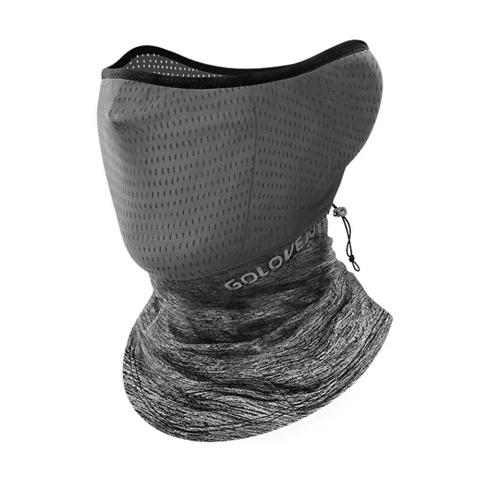 Quick-drying Ice Silk Scarf Breathable Cycling Mask Sun Protection Mask  For Men Women