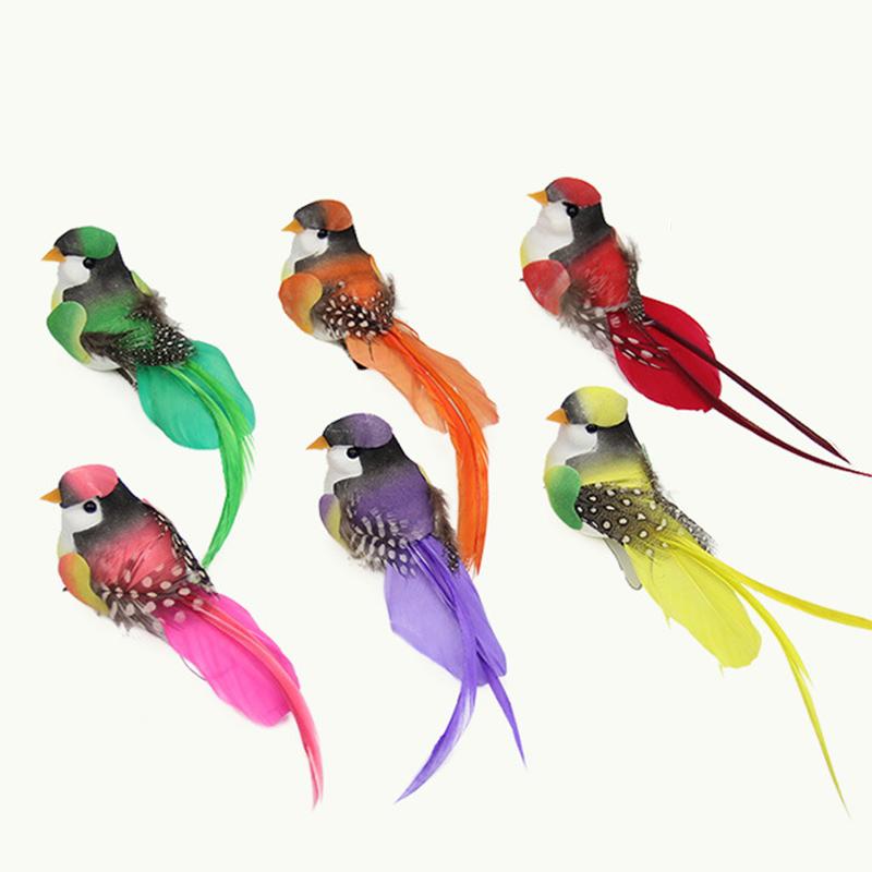 Swallow Tail Bird Clip Handmade Simulation Bird Plant-Decorated Artificial Bird Handicrafts For Ornament