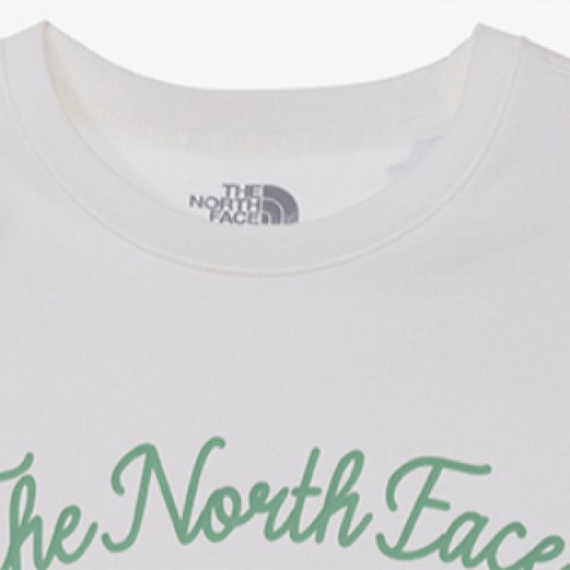 The North Face Women Lettering Short Sleeve Round Tee Owh