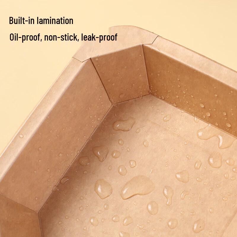 Disposable Kraft Paper Food Containers