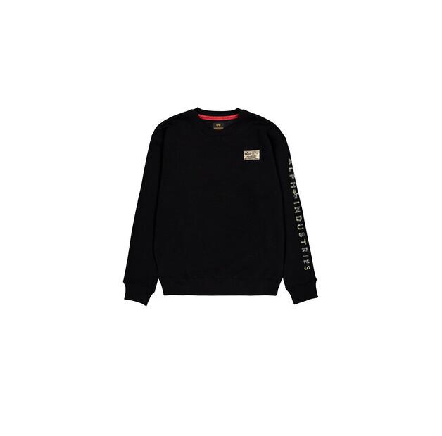 Толстовка Alpha Industries Camo Sleeve Sweatshirt EU XXXL
