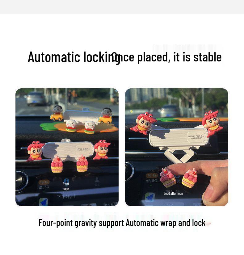 Crayon Shin-chan Cartoon Universal Car Phone Holder & Navigation Mount