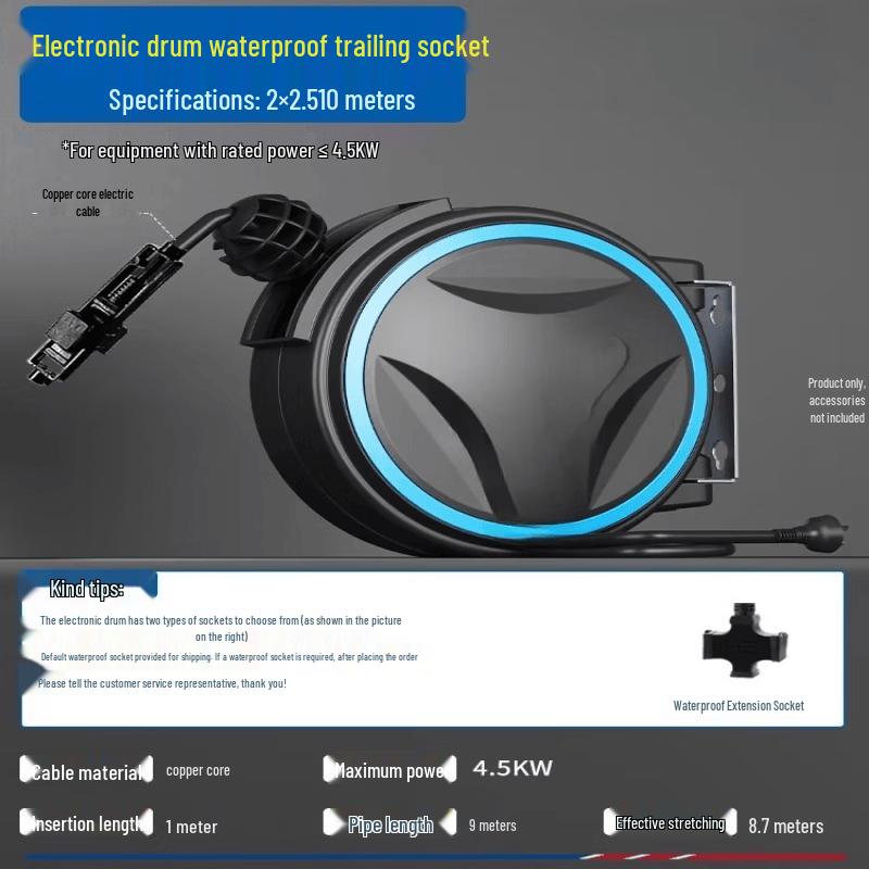 Aokewen Automatic Retractable Cable & Air Hose Reel