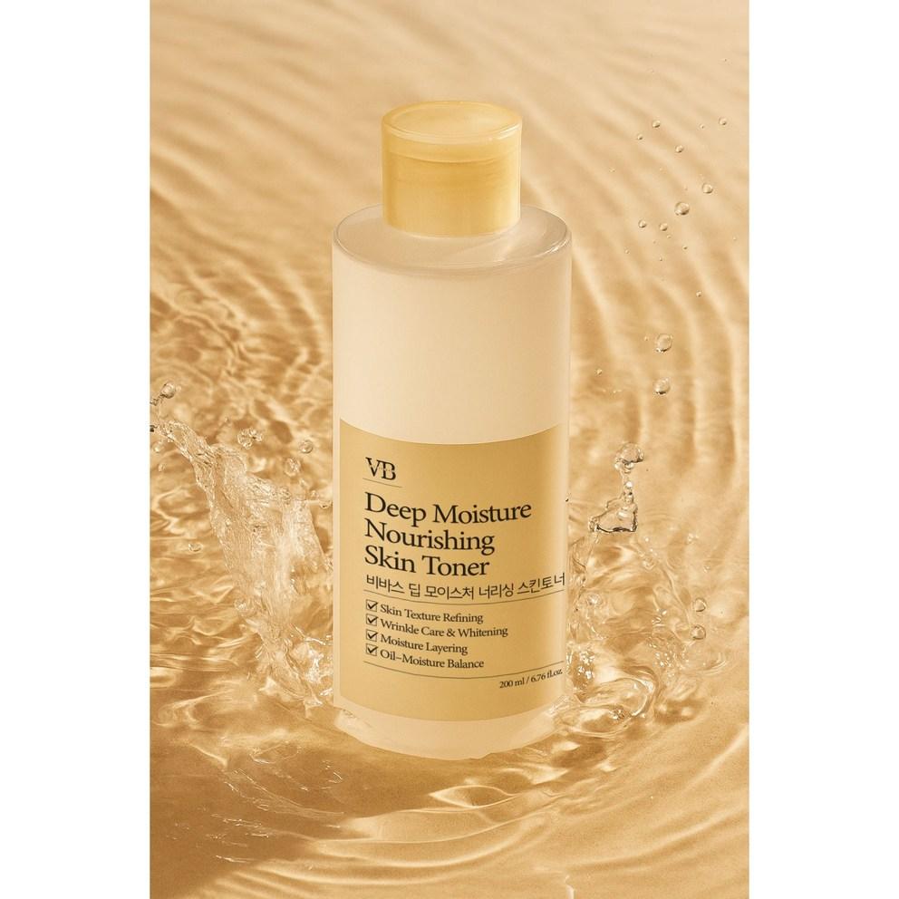 [Vivas] Deep Moisture Nourishing Skin Lotion Set, 1 Set