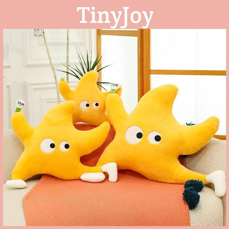 Stern Plüschkissen mit Laufhaltung Design für Kinderbett Kopfteil Dekor