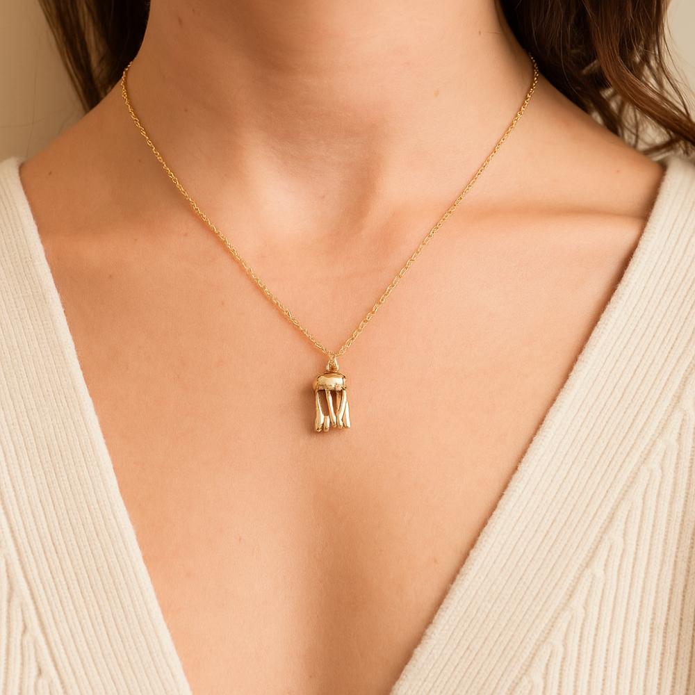 Baroque Pearl Clownfish Pearl Necklace Whale Marine Style Necklace Little Fish Ear Stud  Gift