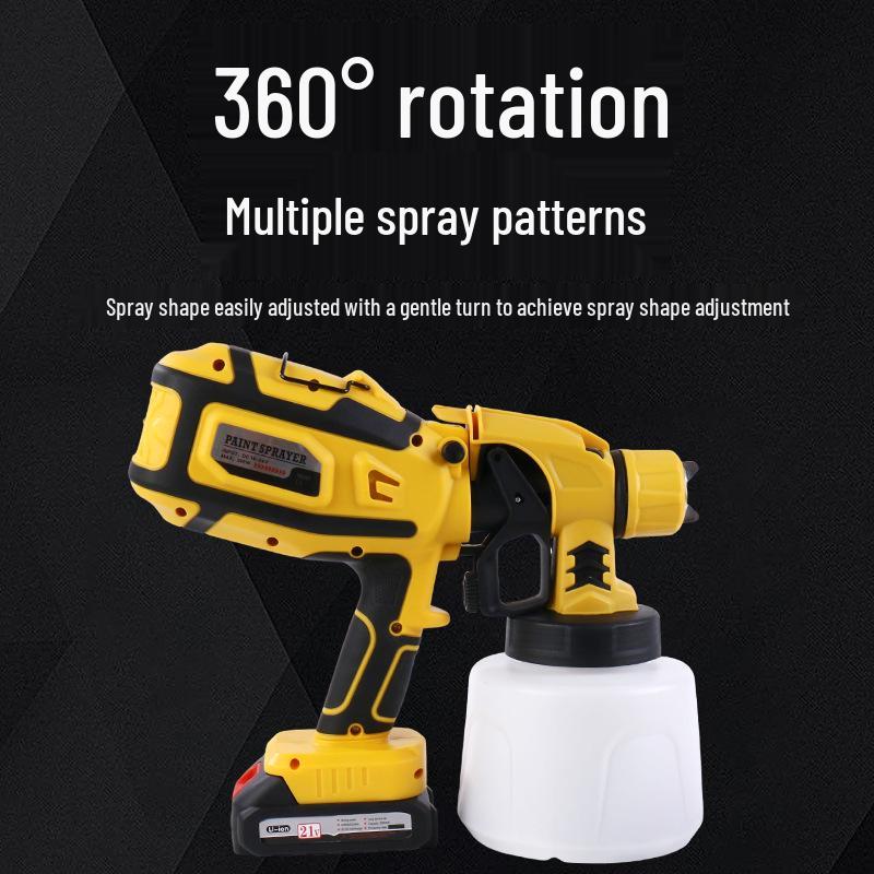 High-Power Portable Electric Paint Spray Gun for Latex Paint