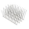 J1UL1N Bird Spikes For Pigeons Small Birds: Durable Anti-Bird Nest Fence Spike For Deterring Birds, Crows, Smooth Easy Install 1