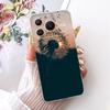 For Honor Power 2 5G Case SER-AN00 Luxury Girl Peacock Painted Cover Soft Slim Phone Case For Honor Power Power2 5G Fundas Coque
