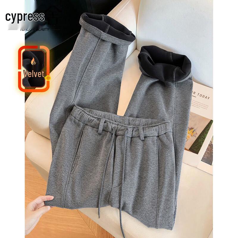 

Women s Elastic Waist Wide-Leg Drawstring Pants L