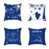 Christmas Themed Pillowcases Car Accessories Office Santa Claus Living Room Sofa Home Pillowcases