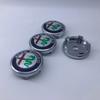 4PCS 60MM Hub Center Cover Car Modification Accessories for Alfa Romeo Giulia Giulietta 159 Mito Spider GTA lhj566