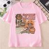 Halloween Retro T Shirt Unisex Unisex Spooky Season Ghost Tee Cotton Short Sleeve Round Neck Printed Tshirt Unisex Clothing