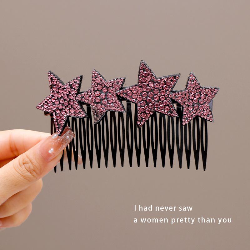 Stylish and Versatile Hair Clips for Women, Pearl Hair Combs for Wispy Hair, Bangs Clips, High-end Hair Accessories
