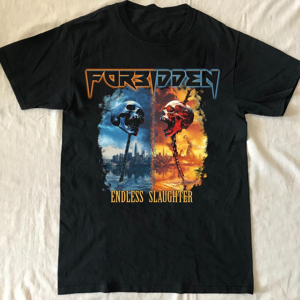Forbidden - 40 YEARS OF FORBIDDEN EVIL Short Sleeve All Size T-Shirt Unisex T-Shirt S
