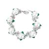 Austrian Palace Flower Pearl Bracelet Sea Water Grey Shell Freshwater Daxi Di Gong Ting Feng Women's Style