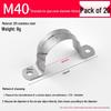 Stainless Steel U-Bolt Pipe & Hose Saddle Clamp