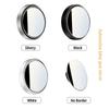 Car Rearview Mirror Small Round Mirror High-definition 360 Degree Convex Wide-angle Adjustable Reverse Assist Blind Spot Mirror