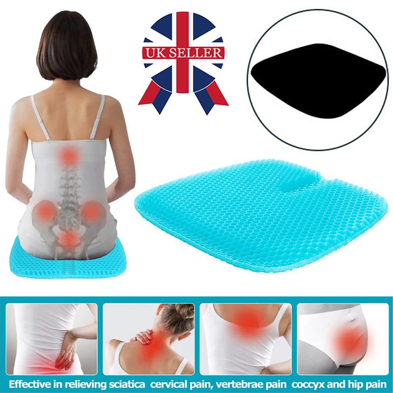 Summer Breathable Cool Multifunctional Egg Cushion Home Automotive Office Honeycomb Gel Chair Cushion Comfortable
