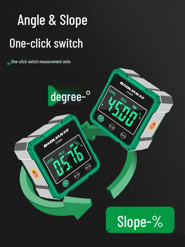Cyfrowy laser liniowy i inklinometr Baolian