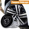 4PCS 60mm Car Wheel Center Cap Hub Covers Badge Center Cover For Peugeot M5008 107 106 205 206 307 308 3008 207 2008 407 508 108