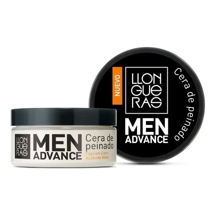 Cire Coiffante - LLONGUERAS - ADVANCE SHINING WAX - 85ML - Pour Tous Types De Cheveux - Pour Hommes