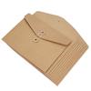 Set of 10 A5 Individual File Kraft Clear Portable Large Stylish Document Storage Document Paper Document Office Supplies Folders, Cases, Paper, Files,