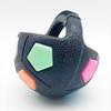 Dog Calming Ball W/ Easy-Grip Handle Rubber Football Shape Pet Dog Toys Interactive Tough Dog Ball Toy for Medium Large Dogs