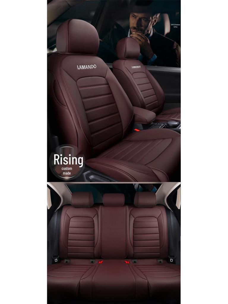 2015-19 VW Lamando Genuine Leather All-Season Seat Cushion Covers