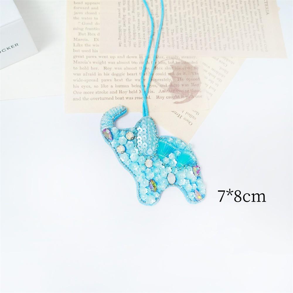 

Coconut Tree Charm Pearl Purse Accessory Rhinestone Pendant Elegant Beaded Charm For Phone Decoration Decoration Bag Decoration 3/8