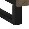  Coffee Table, Black, 100x54x40 Cm, Solid Mango Wood