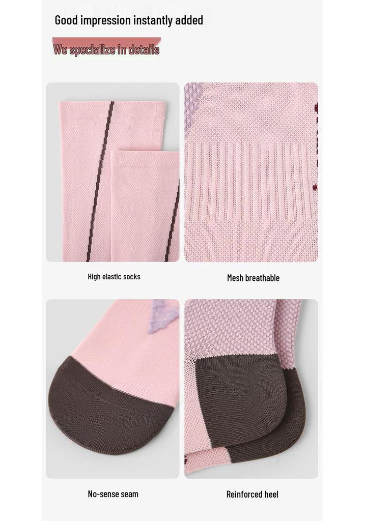 Renaissance Women's Breathable Compression Running & Hiking Socks - Spring/Summer