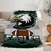 Philadelphia Eagles Portable Blanket/Soft Blanket Bedding Blanket Suitable for Travel Camping Living Rooms Offices Sofas Fan Gifts