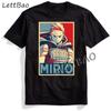Harajuku T Shirt Men Ullzang Funny Anime My Hero Academia T Shirt Cute Cartoon Keigo